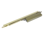 Rutland ITS.11205.2.5.PVD EN 2-5 Concealed Cam Action Door Closer c/w SA Connector Bar - Polished Brass