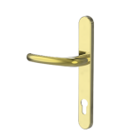 Rutland RH.RLB.PB Lever Handle on Backplate 92mm RTD
