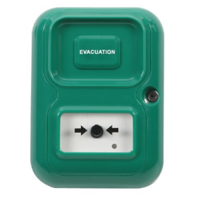 STI AP-1-G-E Alert Point- Green- Evacuation Text LMTS