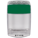 STI STI-15020CG Euro Stopper Flush Green Sounder - Custom Text STI STI-15020CG Euro Stopper Flush Green Sounder - Custom Text