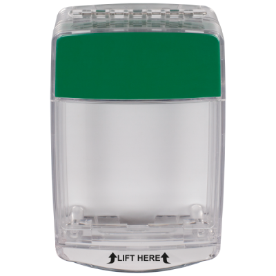 STI STI-15D10CG Euro Stopper - Surface - 50mm - Green - Custom Text STI STI-15D10CG Euro Stopper - Surface - 50mm - Green - Custom Text