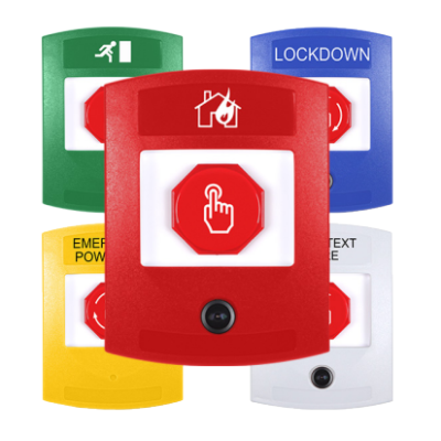 STI G3A229HV-EN Global Multipurpose Push Button - Yellow - Turn-To-Reset - HVAC Shutdown