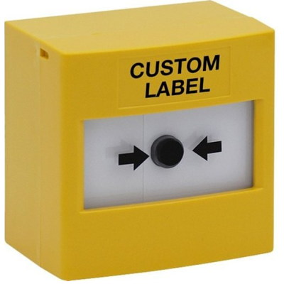STI RP-YF2-02-CL Reset Point – Flush Mount – Yellow – Series 02 V2  – Custom Label