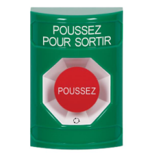 STI SS2101PX-FR Stopper Station –Push And Turn To Reset – Push To Exit – French