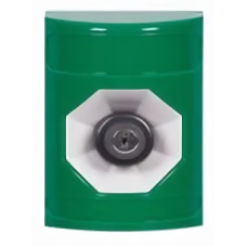 STI SS2103NT-EN Stopper Station – Green – Key To Activate - No Label