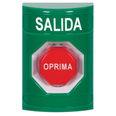 STI SS2108XT-ES Stopper Station – Green – Illum. Pneumatic Timer - OPRIMA Button - SALIDA Label