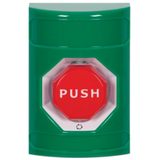 STI SS2109EX-ES Stopper Station – Green – Push & Turn – Illuminated Button