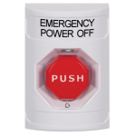 STI SS2309PO-EN Stopper Station – White – Push & Turn Oct - Illum Button - Emergency - Pow O