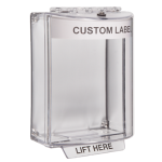 STI STI-13120CW Universal Stopper - White Sounder - Clear Surface - Custom Label