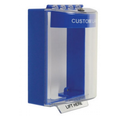 STI STI-13220CB Universal Stopper - Blue Sounder - Surface - Blue Spacer - Custom Label