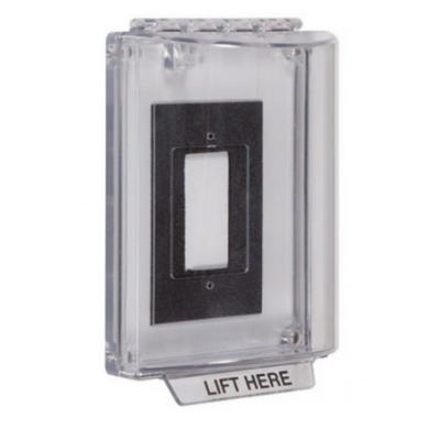STI STI-13300NC Universal Stopper-  Enclosed Flush Without Horn Or Shell - Clear