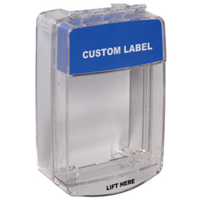 STI STI-15C10CB Euro Stopper Surface 32mm Blue Shell Custom Text