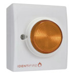 Vimpex 10-1110WPA-S Identifire Tritone White - Amber Sounder Beacon Pattress Mounted