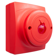 Vimpex 11-1410RFR-S Identifire Pro Wall VAD Only , Red, Flush Mounted, Red, Single