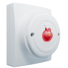 Vimpex 11-1410WFR-S Identifire Pro Wall VAD Only, White, Flush Mounted, Red, Single