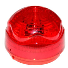 Hoyles 8582100DB LED Strobe With Red Lens Deep Base IP66 Hoyles 8582100DB LED Strobe With Red Lens Deep Base IP66