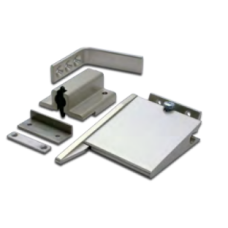 Vimpex DC-SAA-202-EXT Door Coordinator - Extended Rebate – 202MM Arm - Anodised Aluminium