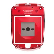 Vimpex SG2-FS-R Smart+Guard 2 Flush Mounting with Sounder - Red