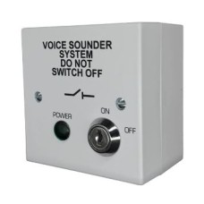 Vimpex VMIS-W/VS Mains Voltage Safety Isolator - White - Voice Sounder Printing