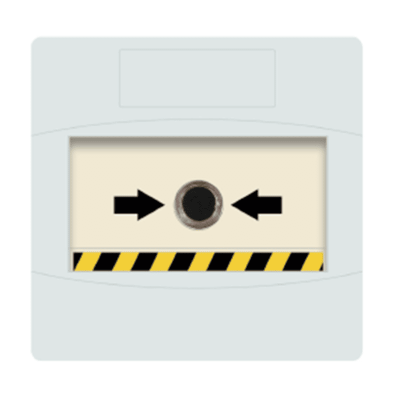 Vimpex SY-WD01 White Sycall Resettable Call Point