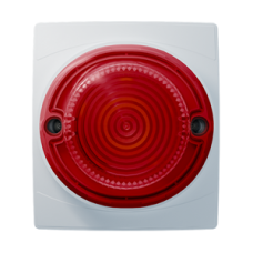 Vimpex 11-1310WSR-S Identifire Pro VID Only - White - Surface Mounted - Red Flash - Single