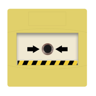 Vimpex SY-YD01 Yellow Sycall Resettable Call Point Vimpex SY-YD01 Yellow Sycall Resettable Call Point