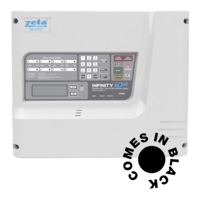 Zeta ID2/4/B Infinity ID2 Intelligent 2 Wire 4 Zone Fire Panel - Black Zeta ID2/4/B Infinity ID2 Intelligent 2 Wire 4 Zone Fire Panel - Black