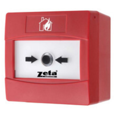 Zeta ZT-CP4/11 CP4 Conventional Surface Mount Manual Call Point - Double Pole - Red Zeta ZT-CP4/11 CP4 Conventional Surface Mount Manual Call Point - Double Pole - Red