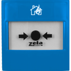 Zeta ZT-CP4/B CP4 Indoor Call Point – Surface - Blue