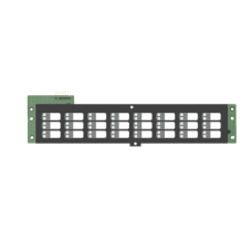Ziton 2010-2A-ZI-24-S Addressable Fire Panel Component, LED Indicator, 24 Zones