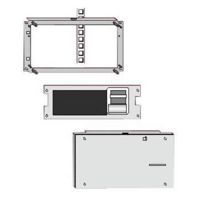 Notifier 6U x 19" Rack Blank Cover with Slot for Printer Paper (020-593) Notifier 6U x 19" Rack Blank Cover with Slot for Printer Paper (020-593)