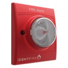 Vimpex 10-1110RFW-S Identifire Flush Tritone Sounder VID Red Body Clear Lens Vimpex 10-1110RFW-S Identifire Flush Tritone Sounder VID Red Body Clear Lens