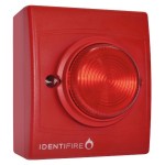 Vimpex 10-1110RSR-S Identifire Surface Tritone Sounder VID Red Body Red Lens Vimpex 10-1110RSR-S Identifire Surface Tritone Sounder VID Red Body Red Lens