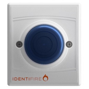 Vimpex 10-1110WFB-S Identifire Flush Tritone Sounder VID White Body Blue Lens