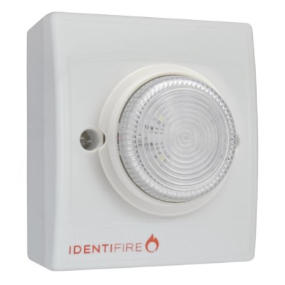 Vimpex 10-1110WSW-S Identifire Surface Tritone Sounder VID White Body Clear Lens Vimpex 10-1110WSW-S Identifire Surface Tritone Sounder VID White Body Clear Lens