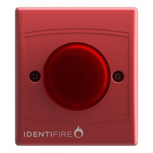 Vimpex 10-1310RSR-S Identifire Surface VID Red Body Red Lens