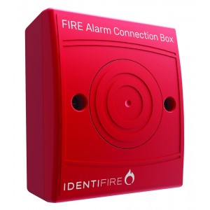 Vimpex 10-2410RSX-S Identifire Surface Alarm System Red Connection Box