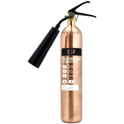 2Kg CO2 Commander Contempo Antique Copper Extinguisher COEX2-AC 2Kg CO2 Commander Contempo Antique Copper Extinguisher COEX2-AC