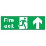 Up Fire Exit Sign (450mm x 150mm) Photoluminescent Up Fire Exit Sign (450mm x 150mm) Photoluminescent