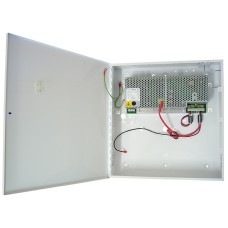 Elmdene 24Vdc 2A + 0.8A Switch Mode PSU EN54 Approved (2 x 17Ah Batteries) - 2402STE