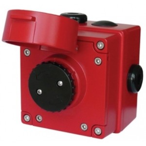 Cranford Controls BEx-CP3B-PB BEx Push Button Call Point - Red 3k3 EOL flap fitted