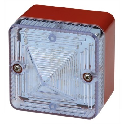 Cranford Controls L101XDC024BR/C Industrial Xenon Beacon - Red Body - Clear Lens Cranford Controls L101XDC024BR/C Industrial Xenon Beacon - Red Body - Clear Lens