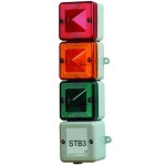 Cranford Controls STB3 Warning Tower Gas 24Vdc Red, Amber, Green Beacons Cranford Controls STB3 Warning Tower Gas 24Vdc Red, Amber, Green Beacons