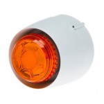 Cranford Controls VTB-12V-SB-WB/AL Spatial Sounder Beacon 12v 32 Tone White Body, Amber Lens, Shallow Base Cranford Controls VTB-12V-SB-WB/AL Spatial Sounder Beacon 12v 32 Tone White Body, Amber Lens, Shallow Base