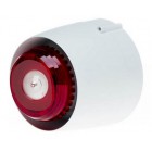 Cranford Controls VTB-32EVAD Ceiling Sounder & VAD Beacon Shallow Base White Body Red Flash Beacon