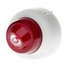 Cranford Controls VXB-1EVAD Wall Mounted VAD LED Beacon Shallow Base White Body Red Flash