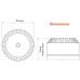 Cooper Fulleon ROLP Roshni Low Profile White with Shallow Base (Tone 3) Cooper Fulleon ROLP Roshni Low Profile White with Shallow Base (Tone 3)