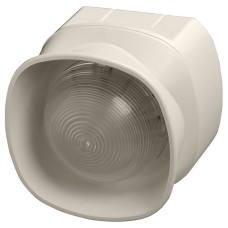Apollo 55000-294APO White Multi-Tone Open-Area Sounder Beacon with Isolator