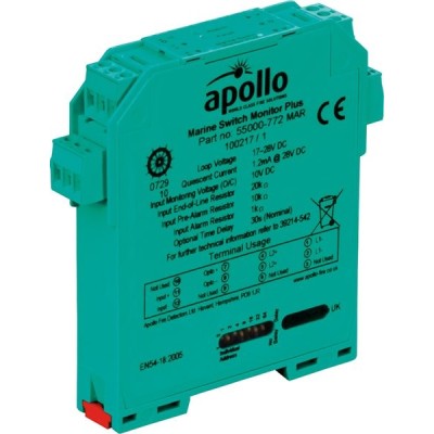 Apollo 55000-772MAR Marine DIN-Rail Switch Monitor Plus