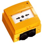 Apollo Discovery Weatherproof Yellow Manual Call Point with Isolator 58100-953APO